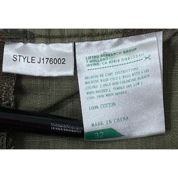 Vintage LRG Lifted Research Group Cargo Shorts Men 32(34) Ripstop Camouflage EUC - Picture 3 of 11